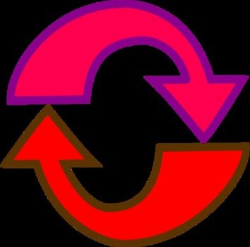 Refresh Button Clip Art N2