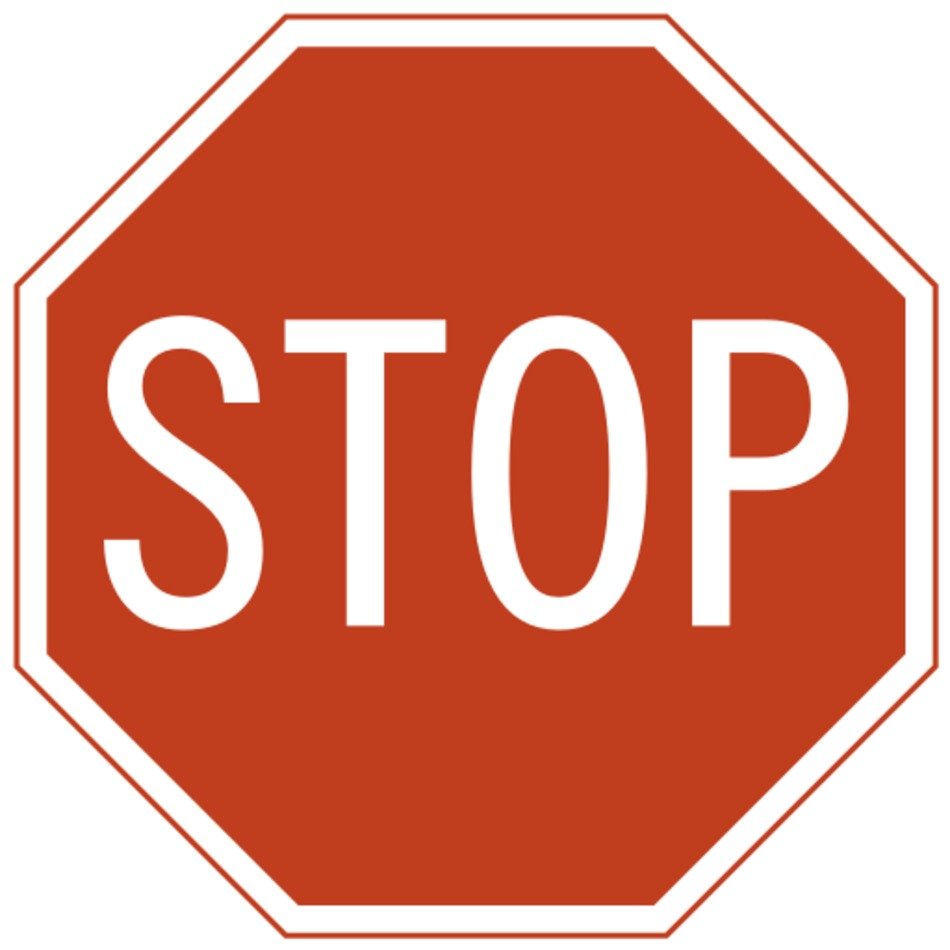 Stop Sign Clip Art N197