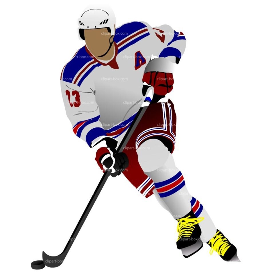 Hockey Player Clip Art N31