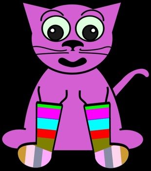 Cartoon Cat Clip Art N75