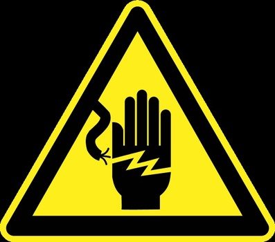 Electrical Warning Sign Clip Art N4