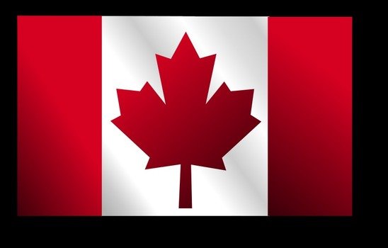 clipart of the Canadian Flag