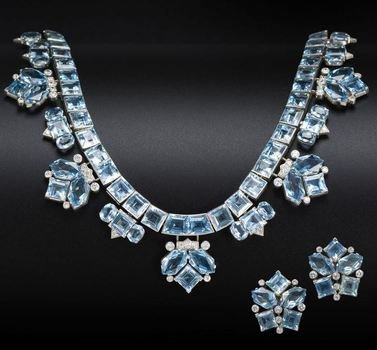 Diamond Necklace And Earring Sets