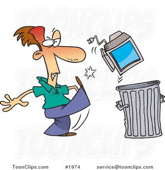 Cartoon Throwing