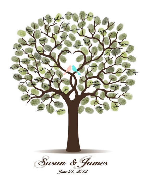 Wedding Tree Guest Book