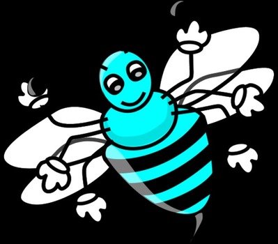 Cartoon Bee Clip Art N60