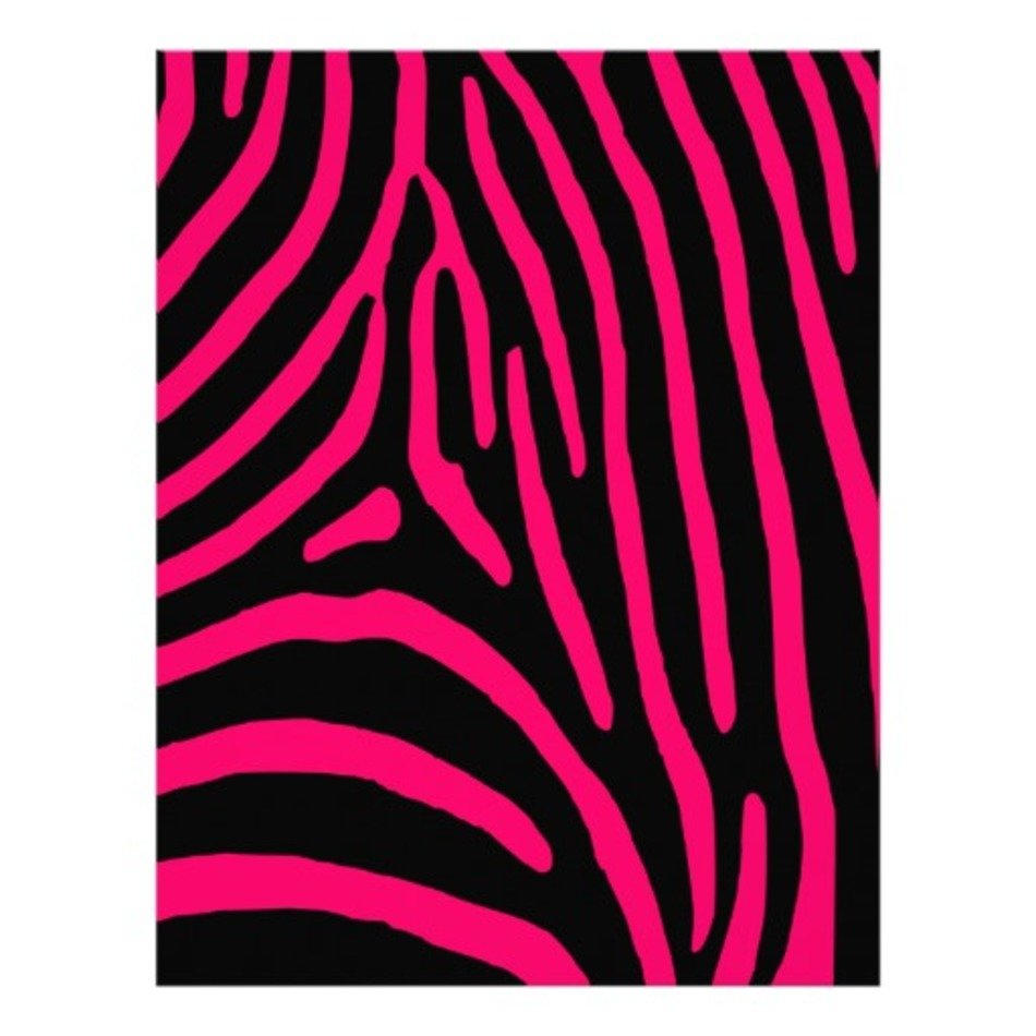 Hot Pink Zebra Stripes N2