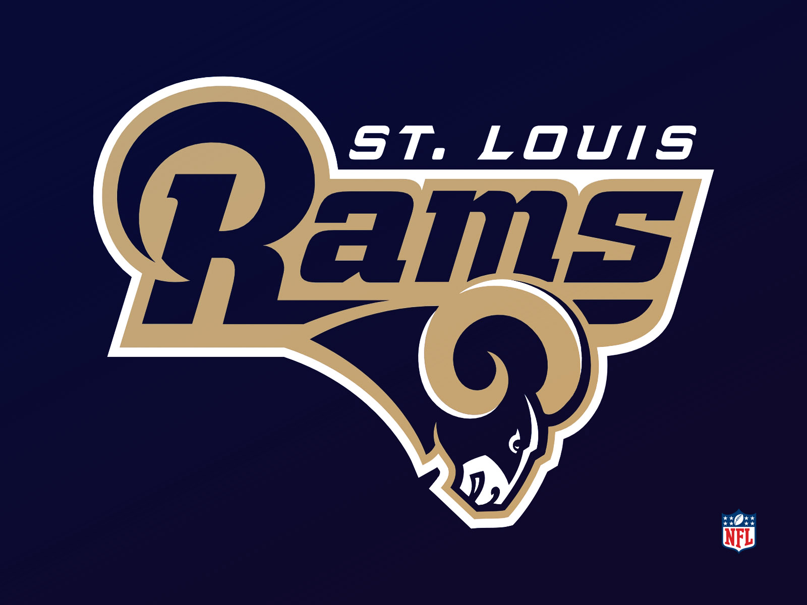 St Louis Rams Logo drawing free image download