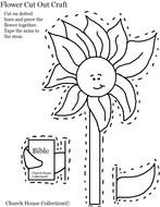 Spring Sunday School Crafts drawing