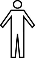 Man Symbol Clip Art drawing