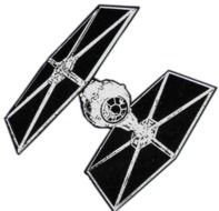 Star Wars TIE Fighter drawing