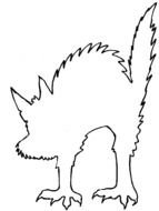 Printable Cat Stencils