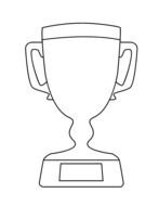 Trophy Coloring Page N2