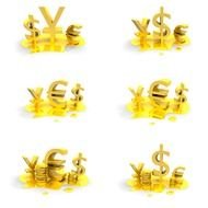 Foreign Currency Symbols drawing