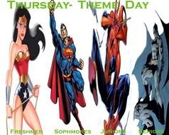 Spirit Week Posters