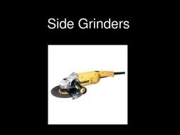 Clip art of side grinders