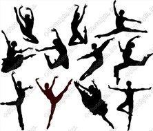Ballet Dancer Silhouette Clip Art Free