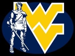 West Virginia University as a logo