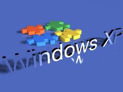 Windows XP, Wallpapers with puzzle pieces