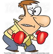 Cartoon Boxing Gloves N19