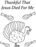 Turkey Coloring Pages drawing