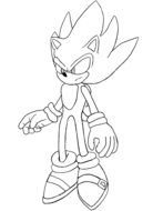 Supersonic Coloring Pages drawing