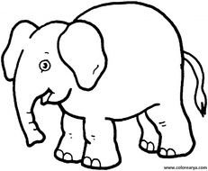 Dibujos Para Pintar Elefante 91