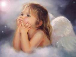 Clip art of Cute Baby Angels