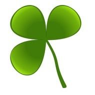 Green Shamrock Symbol clipart