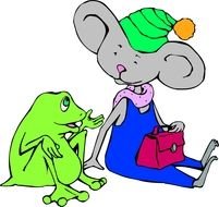 Cartoon Mouse drawing