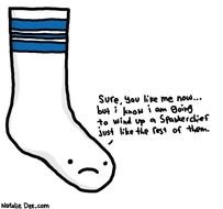Cartoon Socks Clip Art N3