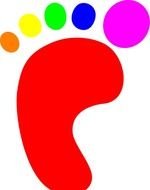 Foot Steps Clip Art N3