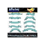 Basic Flowing Banner Graphics Clipart Illustration Create Banners