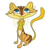 Cartoon Cat Clip Art N78