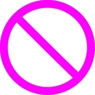 Cancelled Sign Clip Art N2