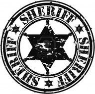 sheriff as a graphic illustration