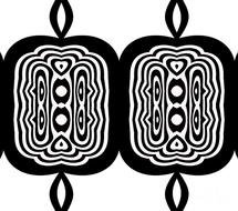 Black And White Abstract Art drawing
