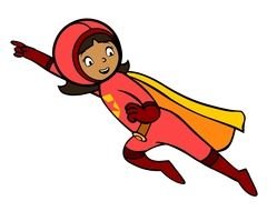 Word Girl drawing