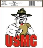 Marine Corps Devil Dog Logo N2