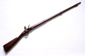 Musket In The Revolutionary War drawing