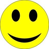 Yellow Smiley drawing