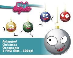 Christmas Ornament balls drawing