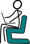 Chair Yoga Clip Art Free N4