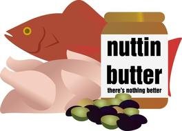 Protein Foods Clip Art N11