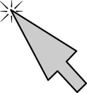 Clip Art Mouse Pointer Click