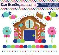 Gingerbread House Clip Art N53