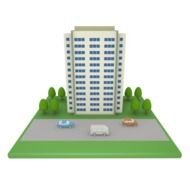 Apartment Building Clip Art N41