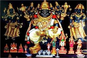 Lakshmi Narasimha Swamy drawing