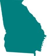 Georgia Teal Clip Art