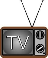 Broken TV Clip Art Free